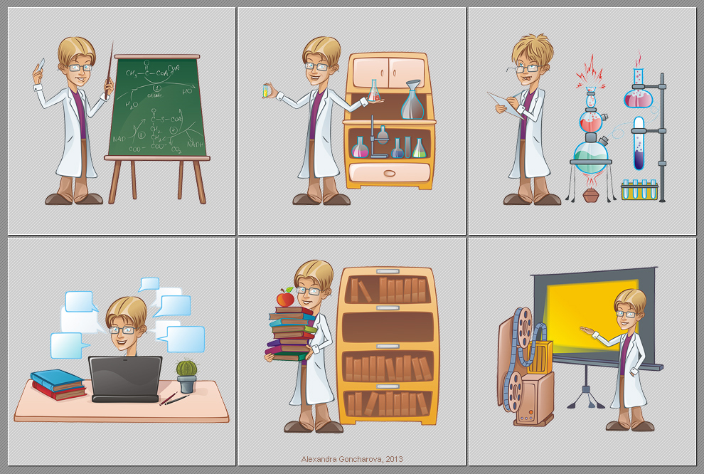 Персонаж "Лаборант"