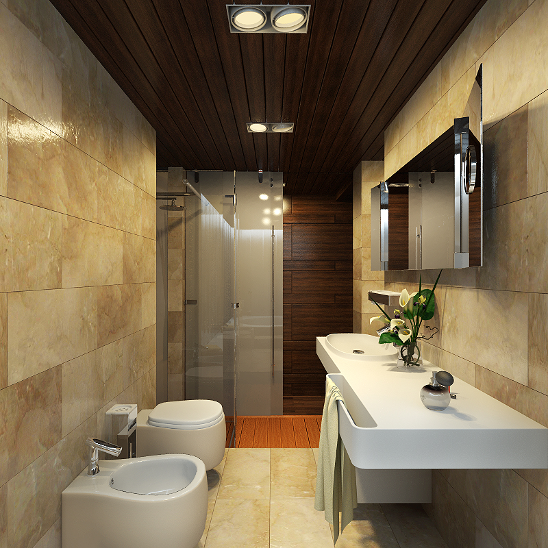 Современный санузел