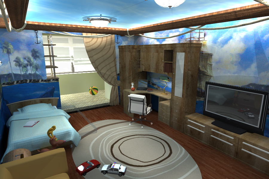 Детская комната "морская"