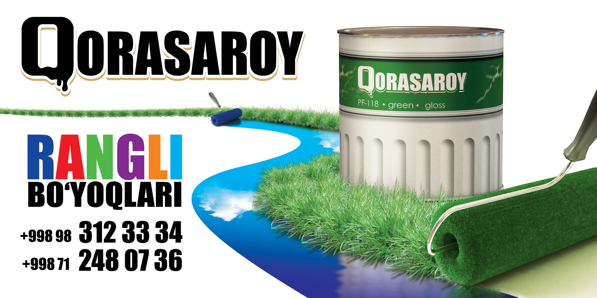 краски "QORASAROY"