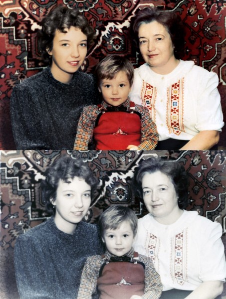 восстановление старых фотографий