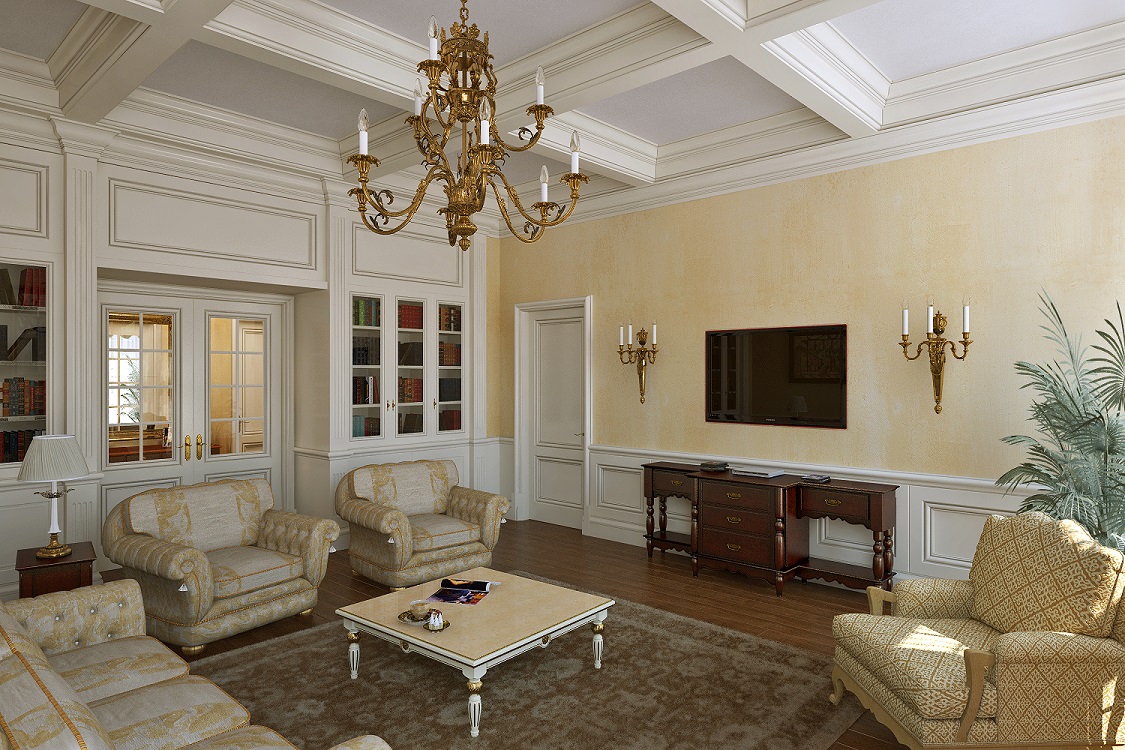 Гостинная в классике