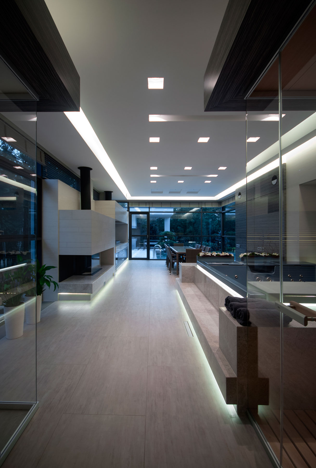 дом в стиле МИНИМАЛИЗМ (интерьер)