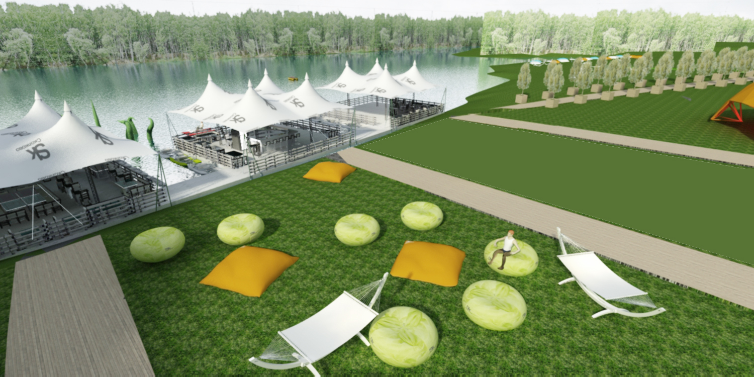 Решение рекреационной зоны