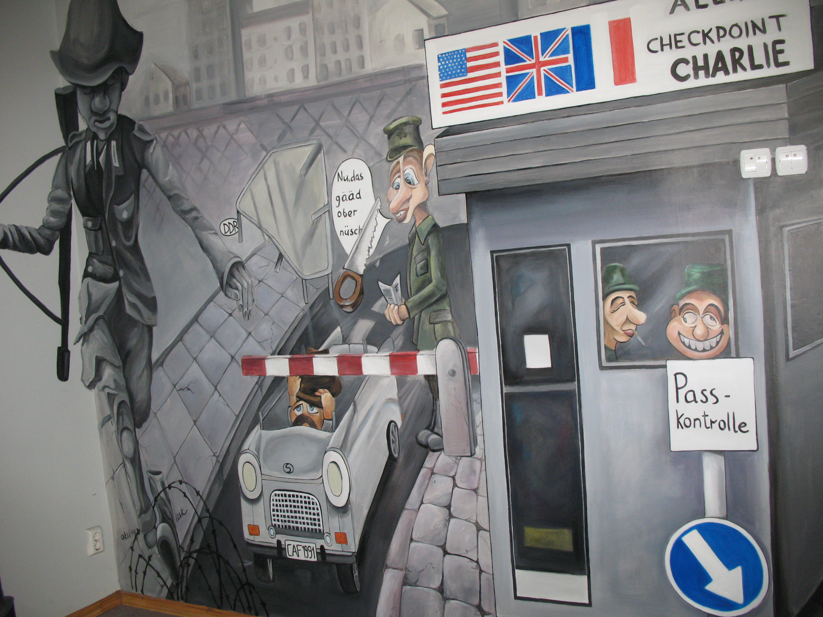 роспись стен в интернет-салоне