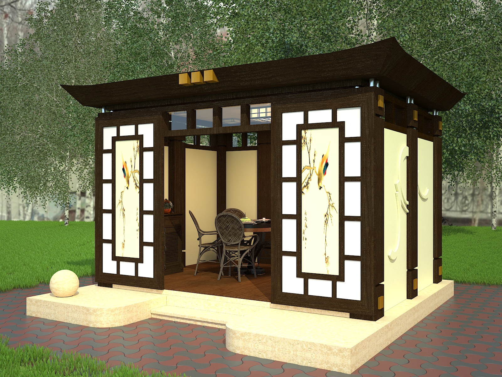 чайный домик