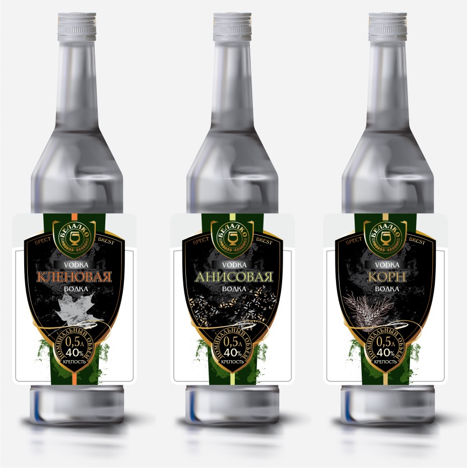 этикетка_водка