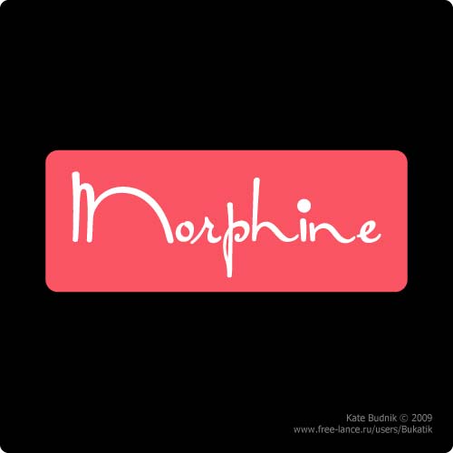 Логотип для ТМ "Morphine"