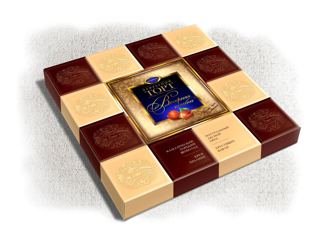 Упаковка торта ("Коломенское")