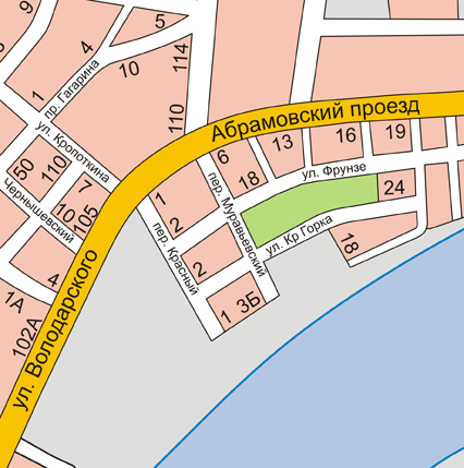 Фрагмент карты