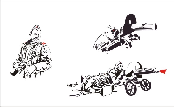 к дню победы наклейки