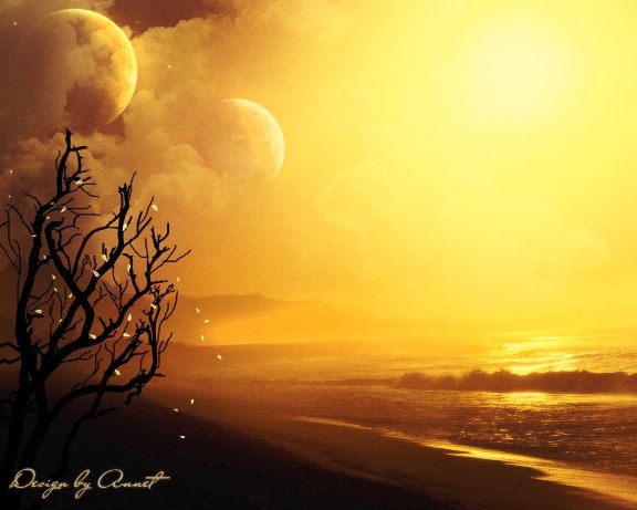 Оранжевое небо