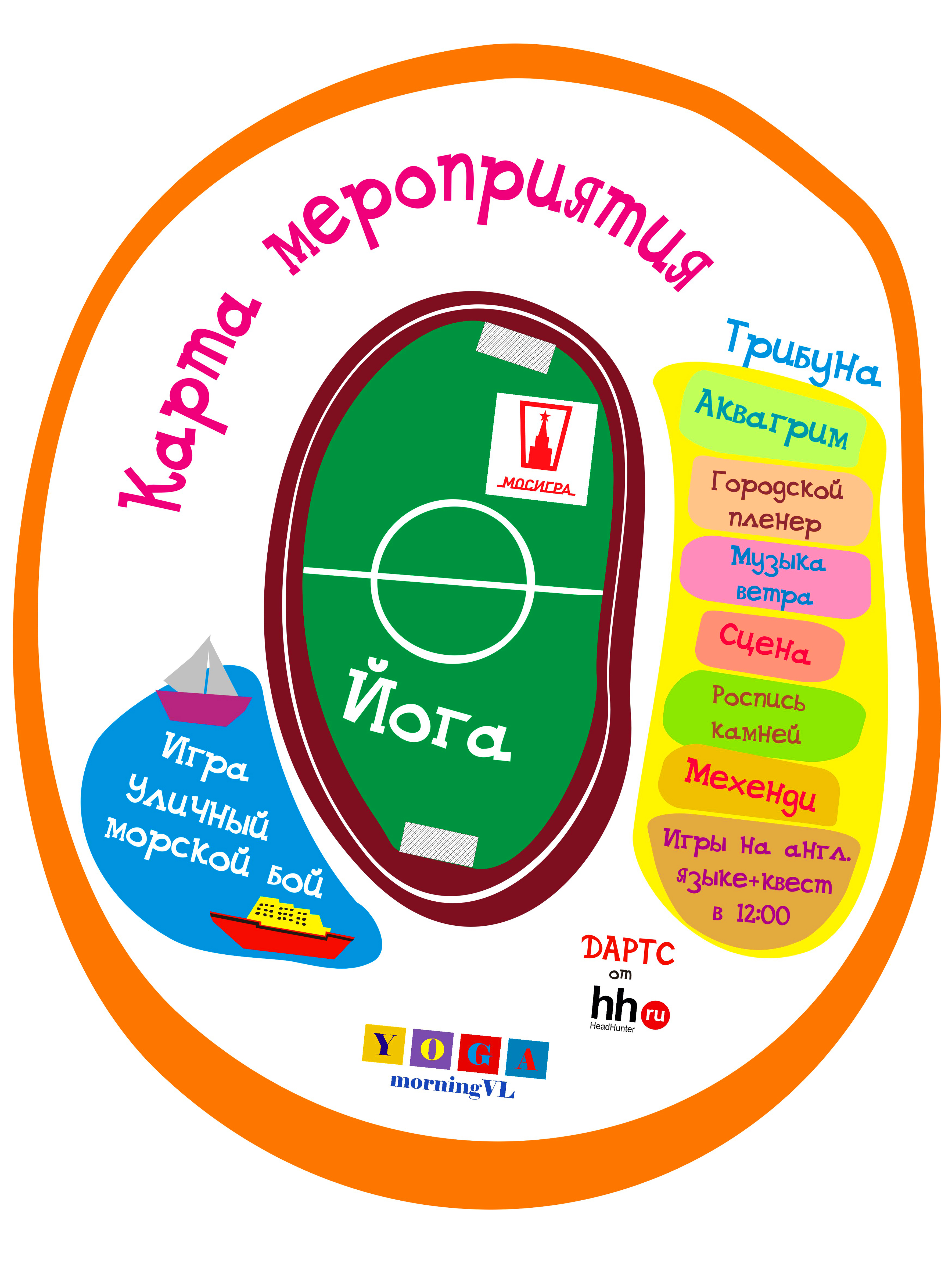 Плакат-карта мероприятия