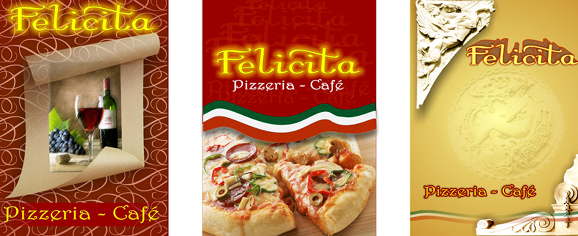 обложки меню "Феличита"