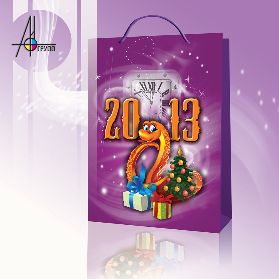 ПАКЕТ новогодний 2014