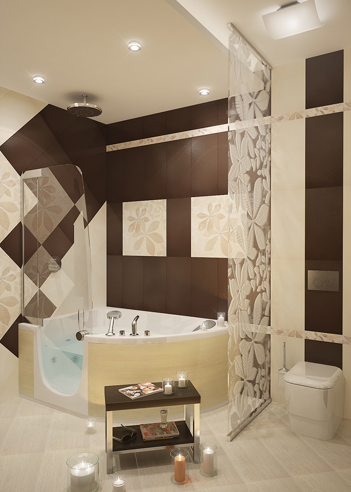 Санузел "Дождь в Альпах" 2