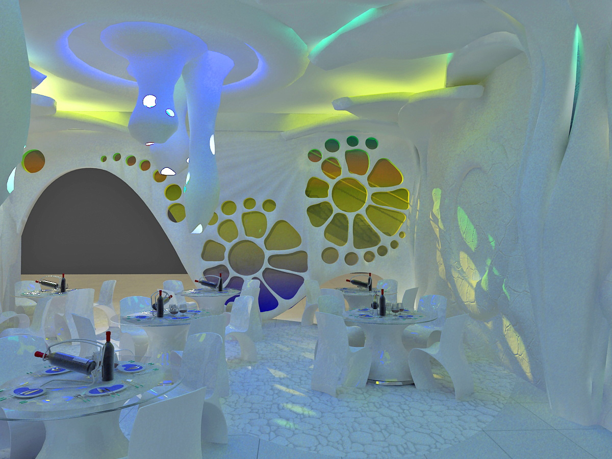 Летняя площадка ресторана