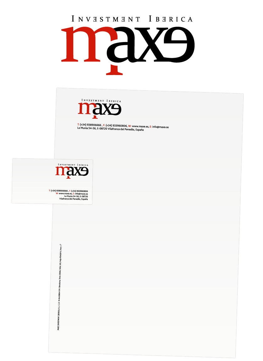 Фирменный стиль "Maxe"