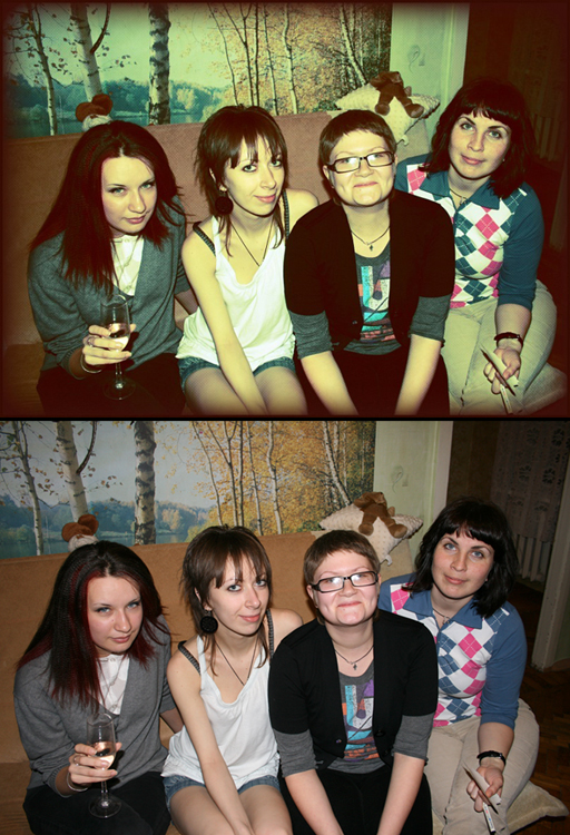 Ретушь и обработка фотографии