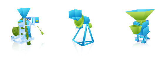 Иконки для сайта упаковочного оборудования.