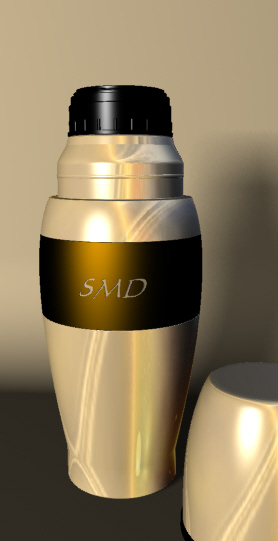 3D - Rhino - термос