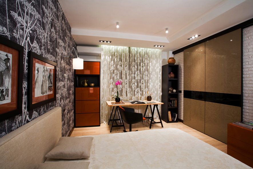 Интерьер в колониальном стиле.