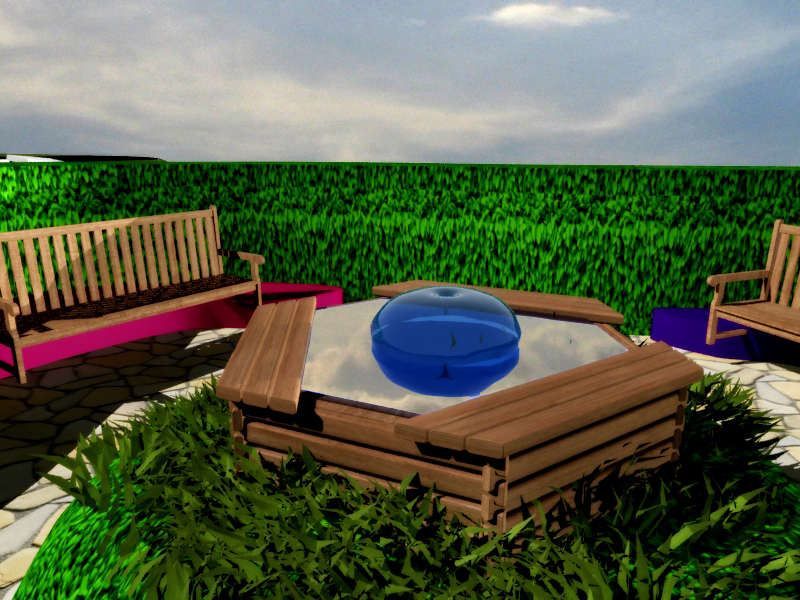 Тихий уголок для отдыха