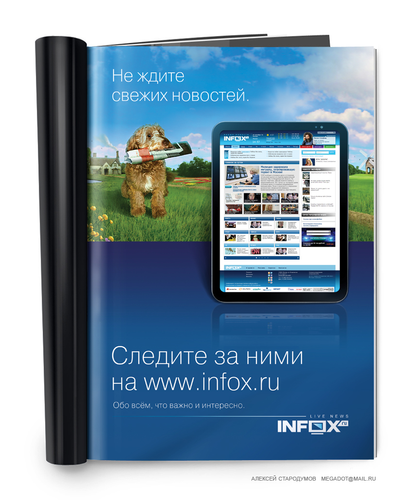 Рекламная полоса Infox.ru