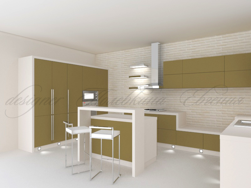 Эскиз кухонного гарнитура