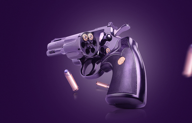 гламурный револьверчик (для шапки сайта.полная отрисовка)