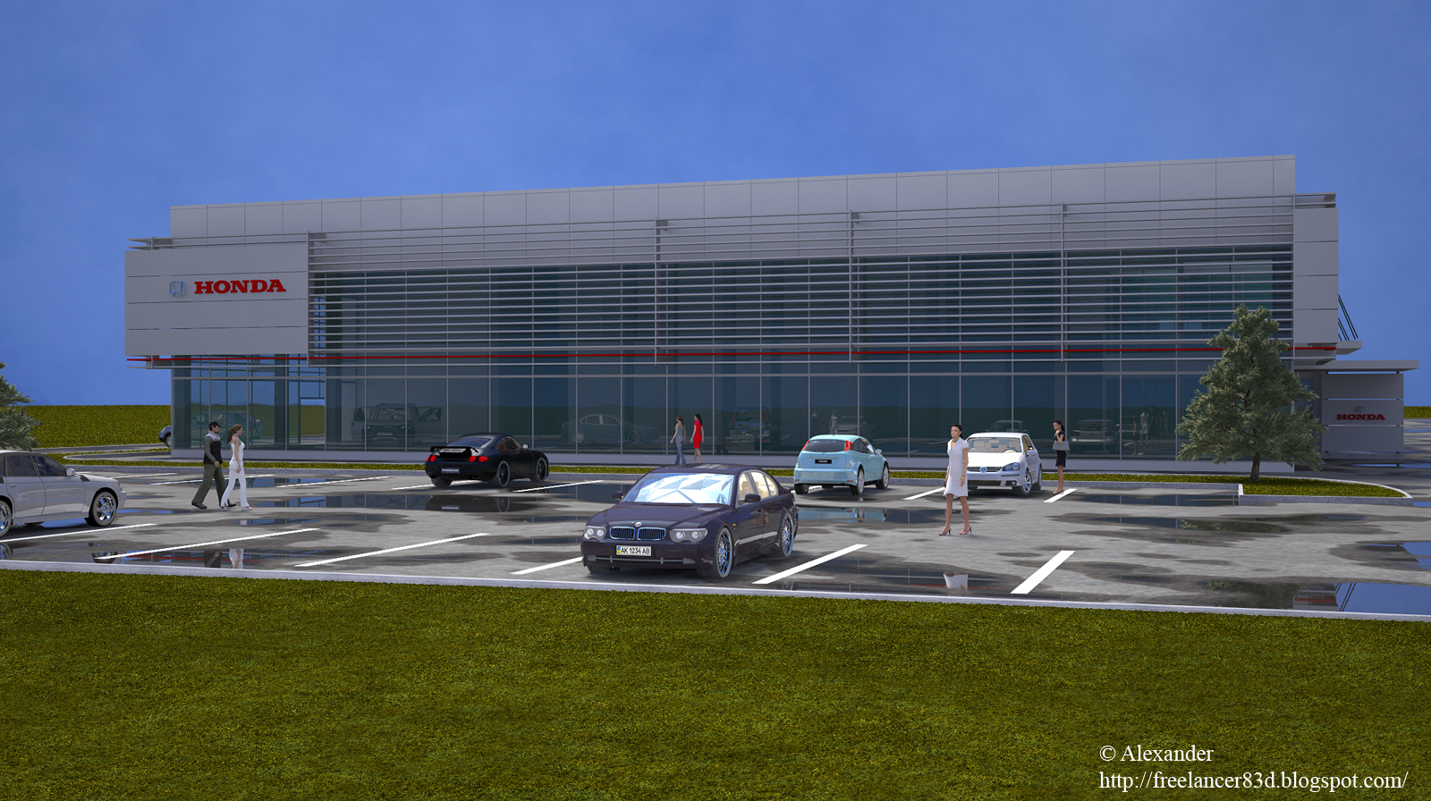 Автосалон HONDA