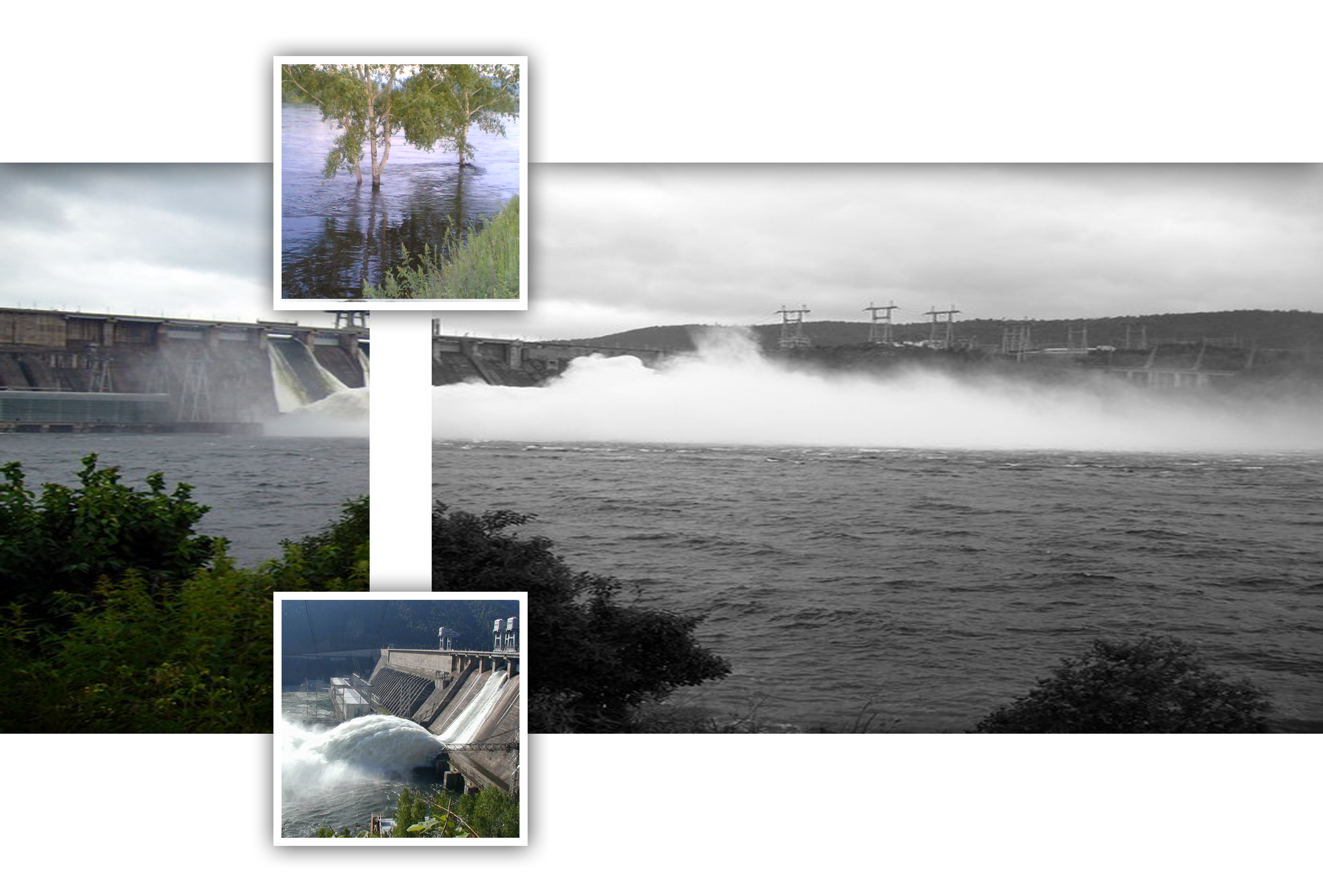 коллаж КрасГэс