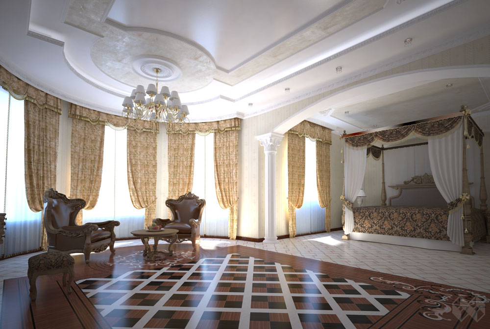 Дизайн и 3D визуализация частного домовладения.