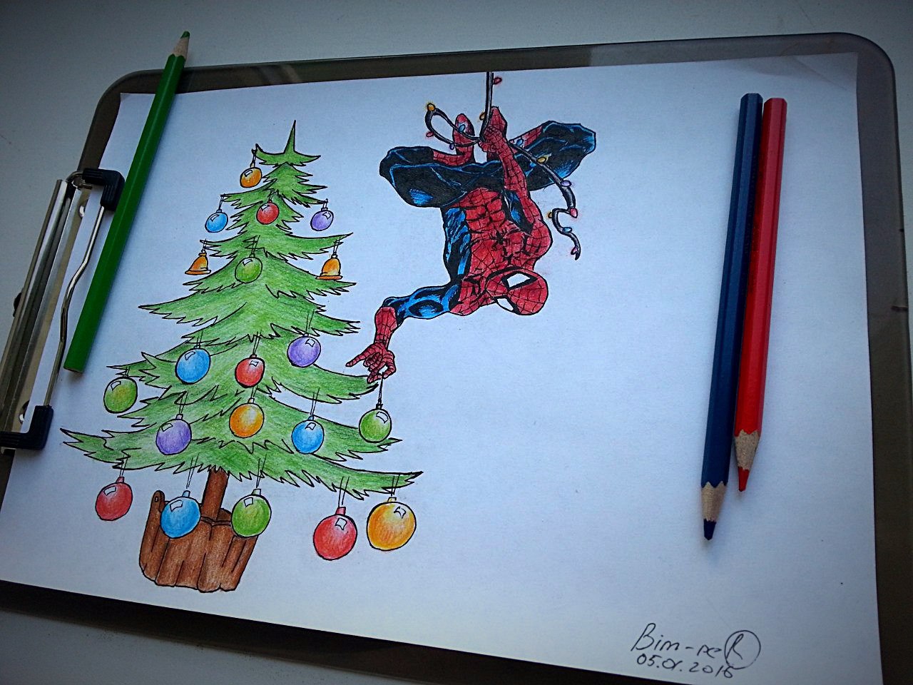 SPIDER-MAN Happy new year!!!