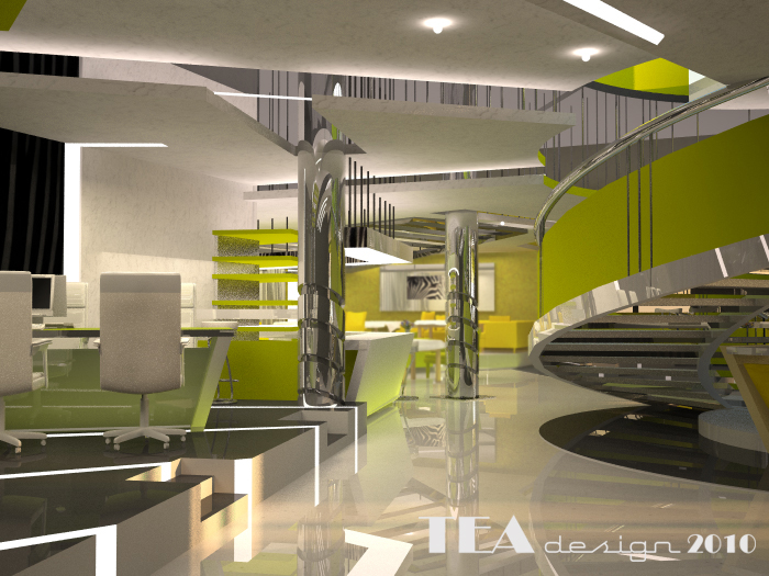 Учебная работа. Видовая точка от лифта.