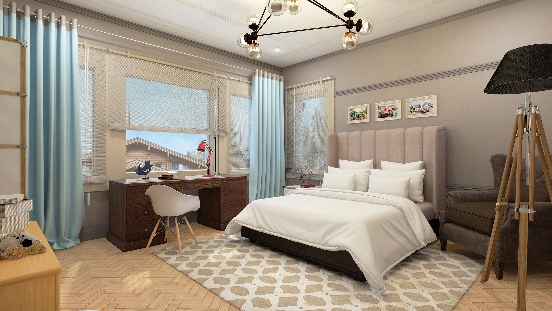 Детская.Дом в Комарово.