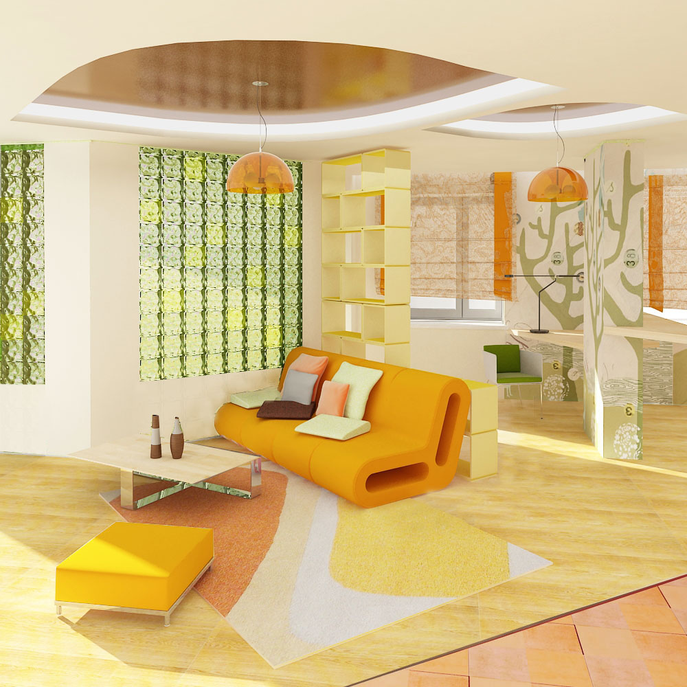 цветущая квартира