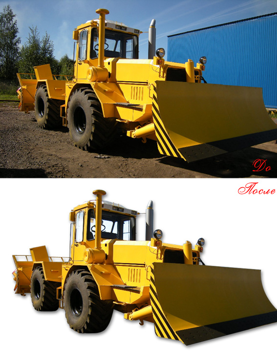 Обтравка трактора 2