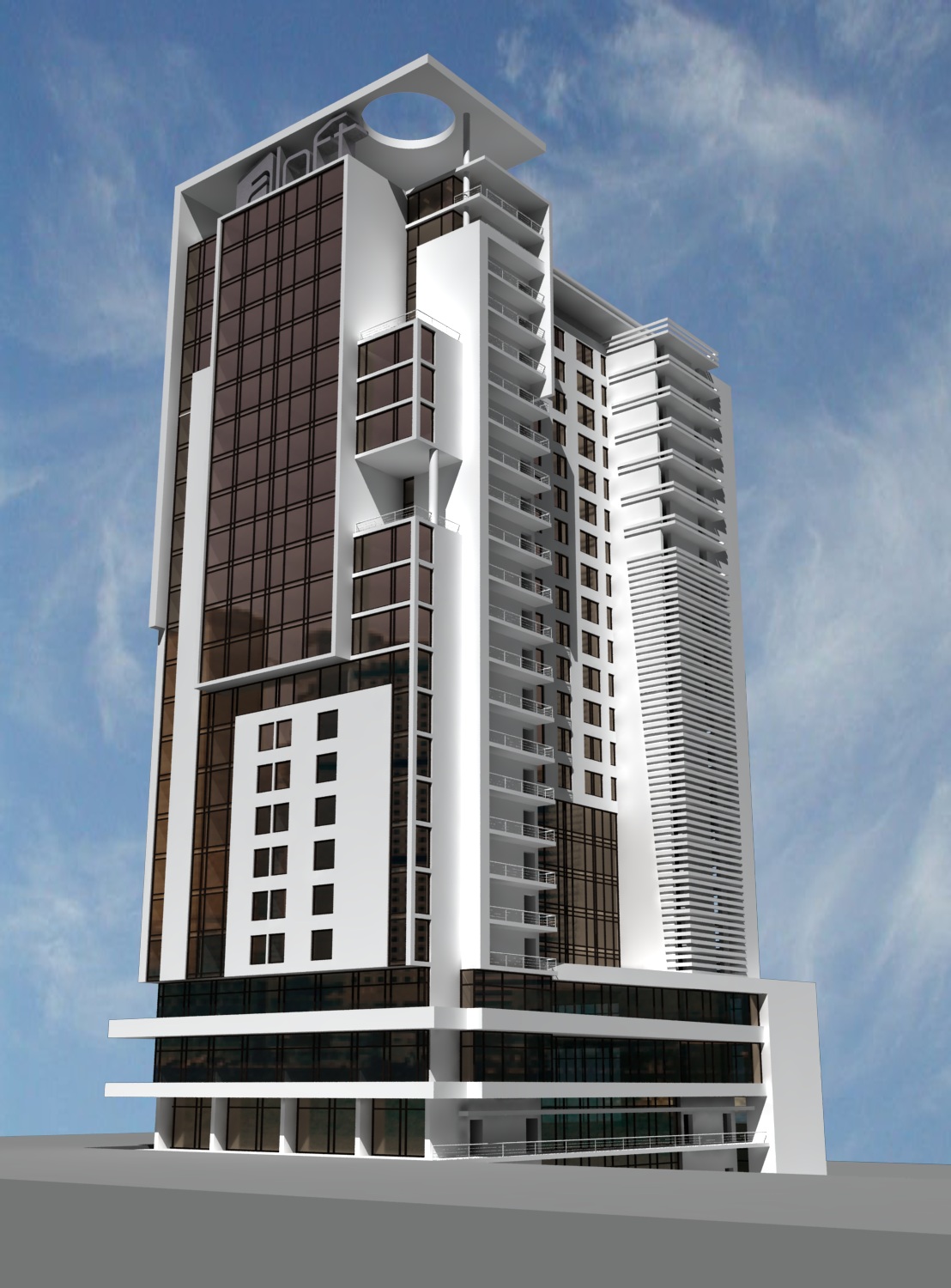 проект гостиницы ALoft