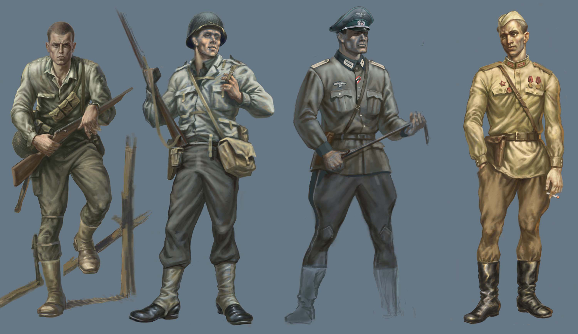 персонажи Великой Отечественной