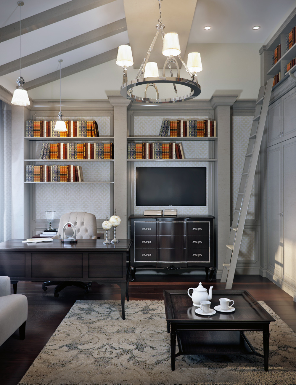 Таунхауз, кабинет