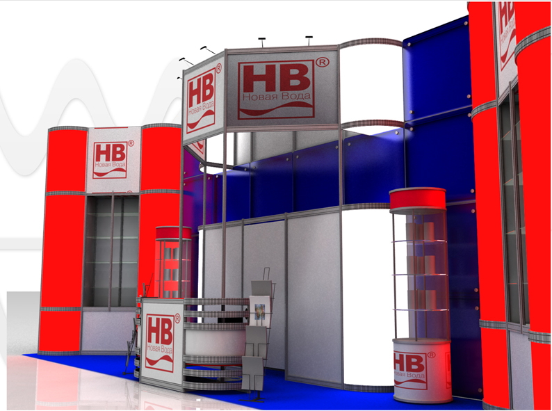 Выств.стенд НОВАЯ ВОДА