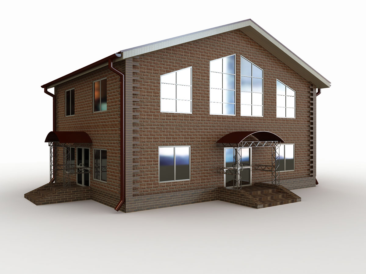 Моделинг и визуализация дома