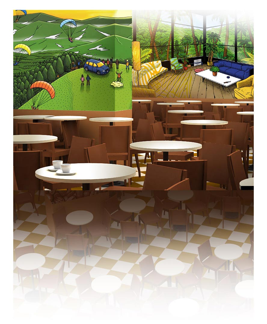 Для сети кафе «Шоколадница»