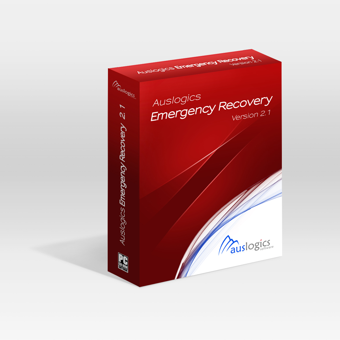 Упаковка для ПО компании Auslogics