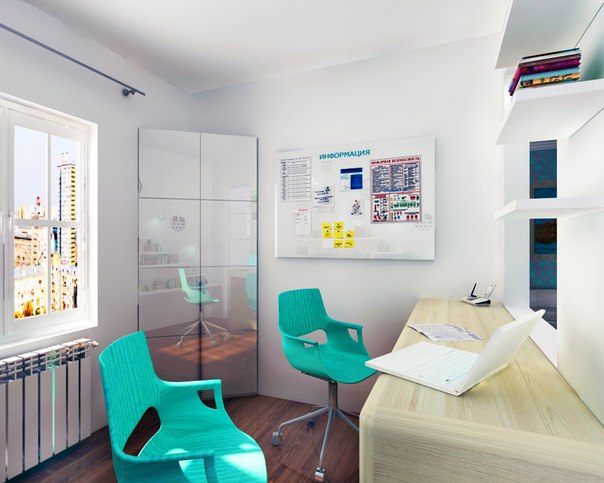 Дипломный проект разработки детской поликлиники. Регистратура.