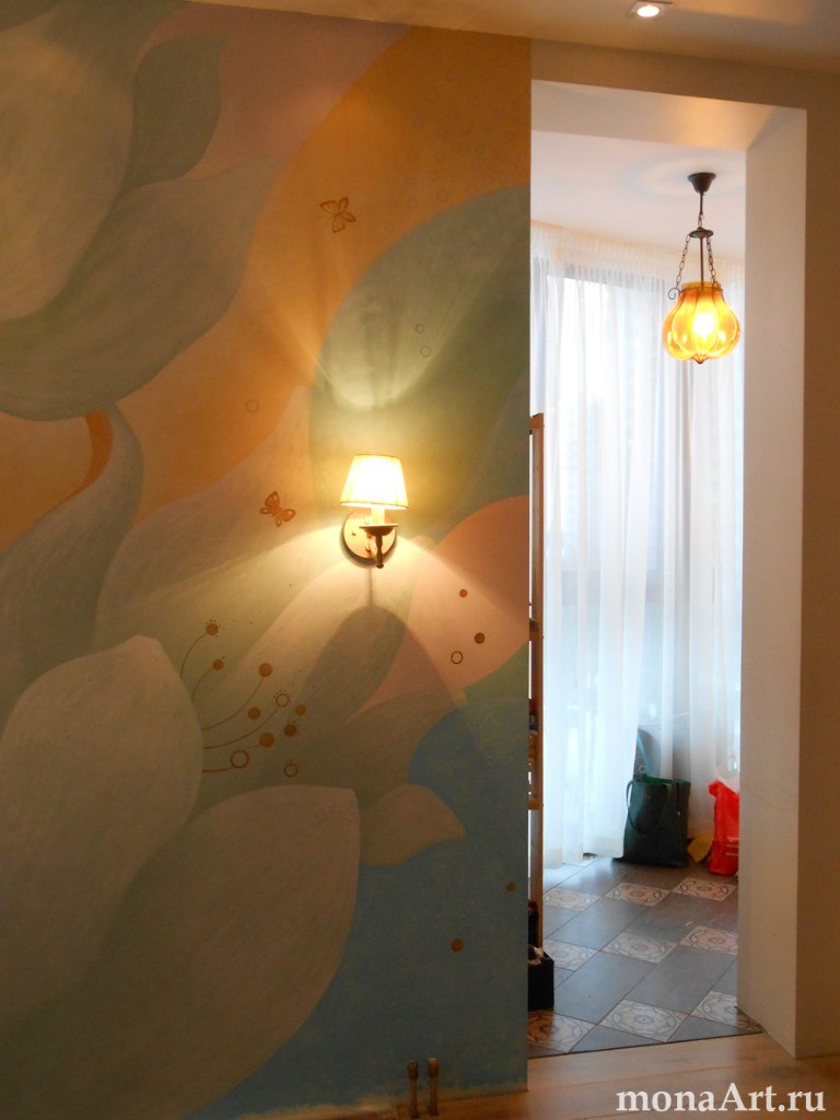 Роспись стен в детской в Санкт-Петербурге