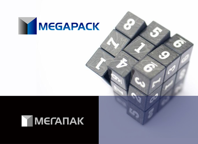 логотип компании "megapack"