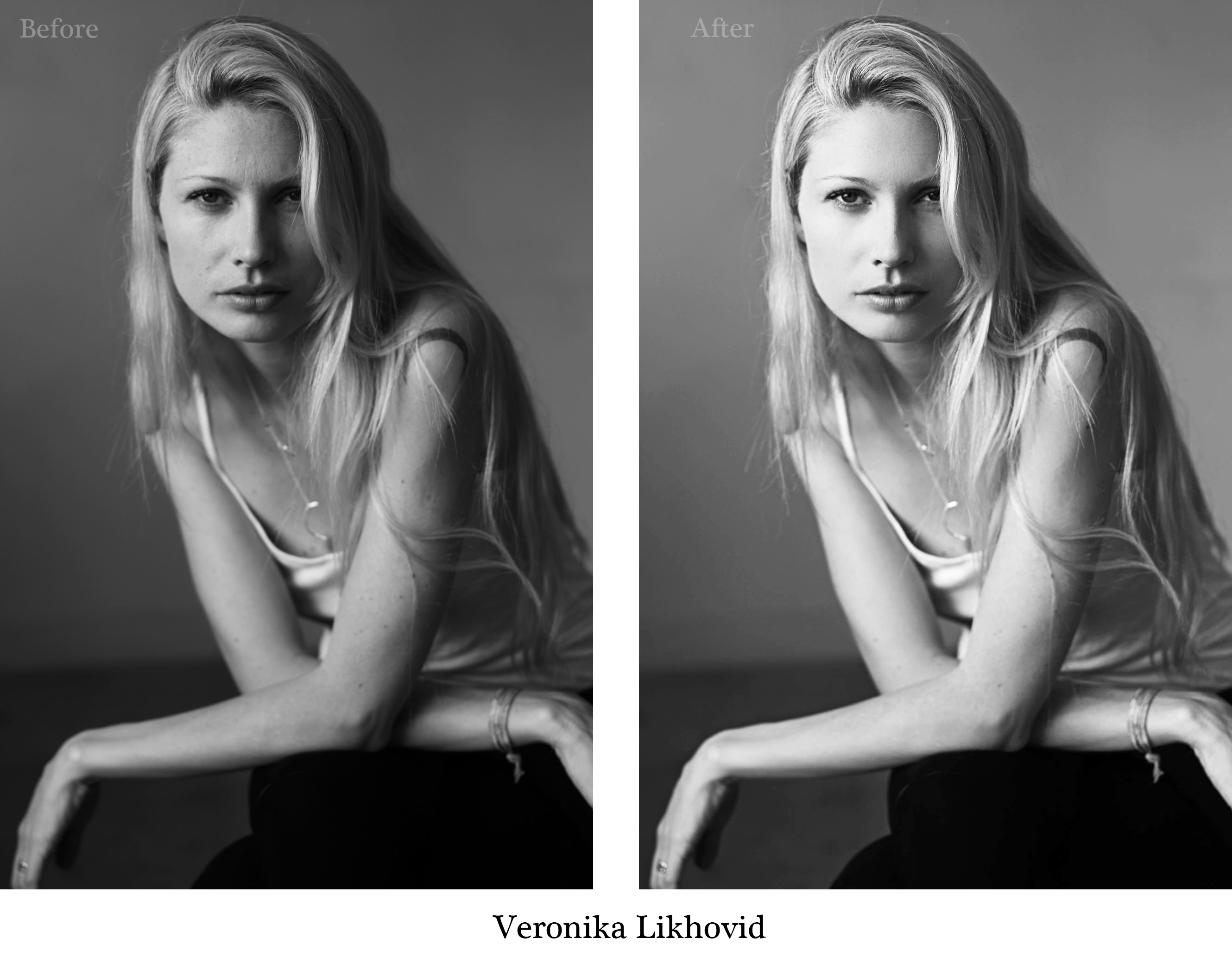 Ретушь портрета