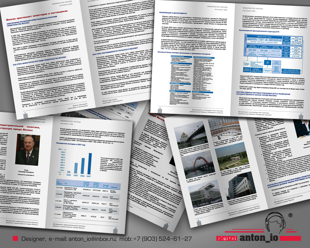Верстка брошюры "Госзаказ-2008"